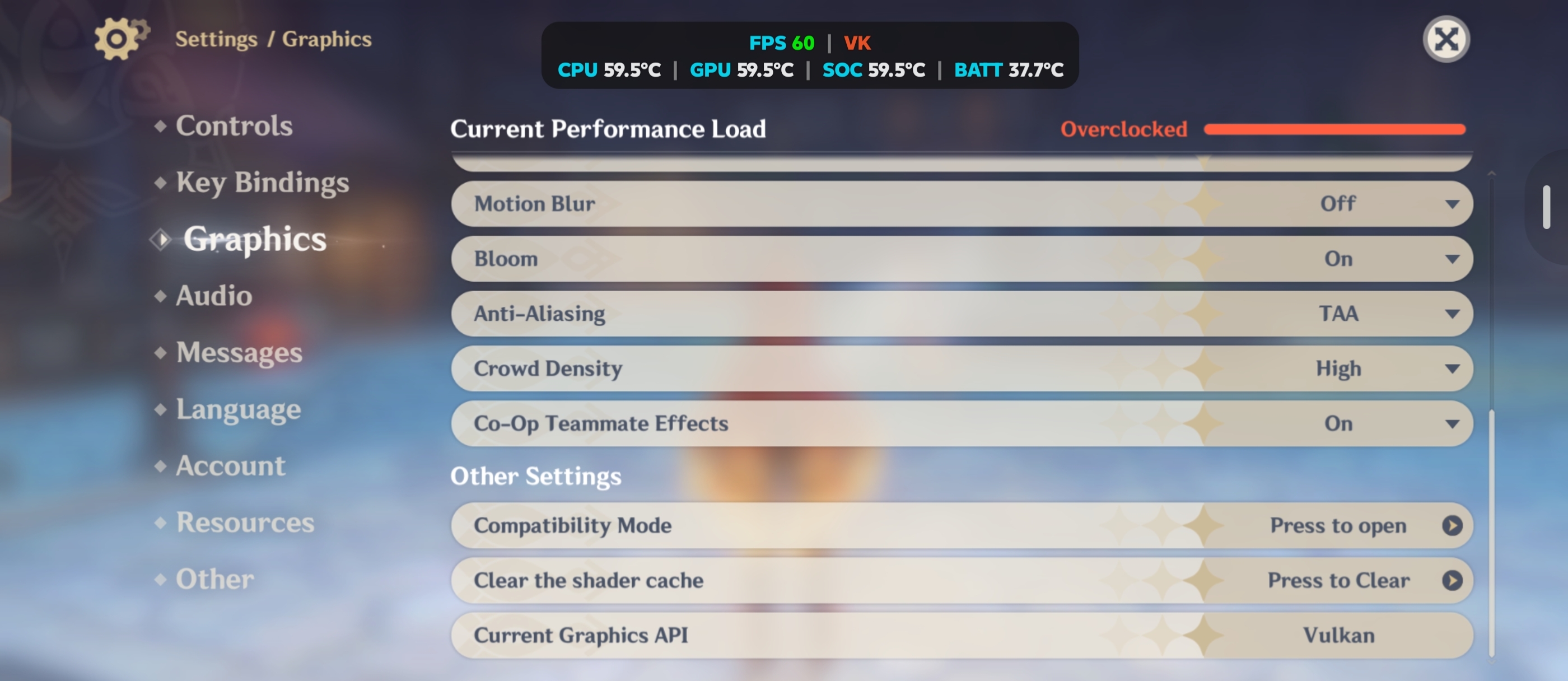 Live Vulkan Game Overlay